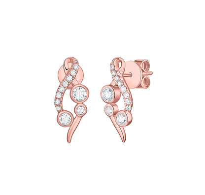 Sparkle 0.46 ct Lab Grown Diamond Earrings