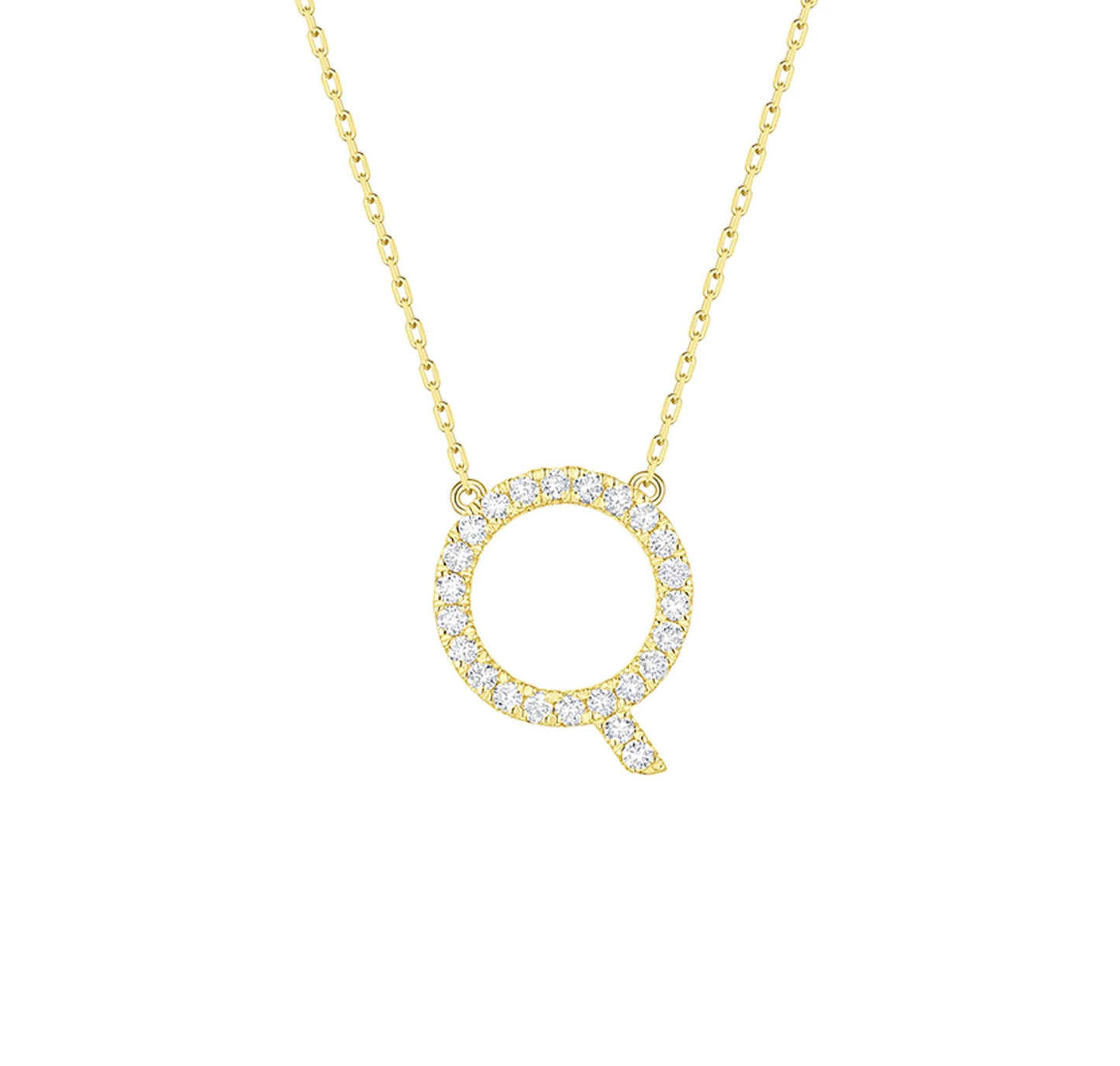 Charm 0.28ct “Q” Lab Grown Diamond Pendant