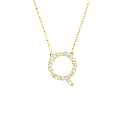 Charm 0.28ct “Q” Lab Grown Diamond Pendant