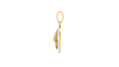 Devotional 0.22 ct Lab Grown Diamond Pendant Without Chain