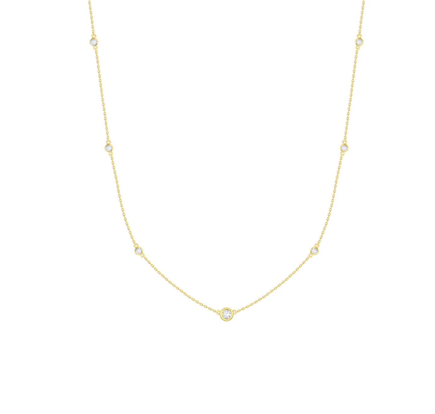 Luminous Link 0.43 ct Lab Grown Diamond Pendant