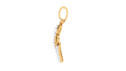 Devotional 0.20 ct Lab Grown Diamond Pendant Without Chain