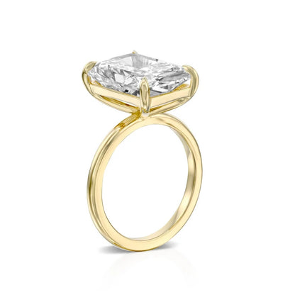 Solitaire Emerald Shape 2.00 ct Lab Grown Diamond Ring