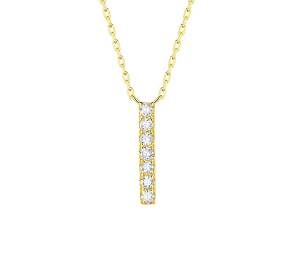 Charm 0.11ct “I” Lab Grown Diamond Pendant
