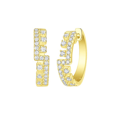 Stellar Sparkle 0.52 ct Lab Grown Diamond Earrings