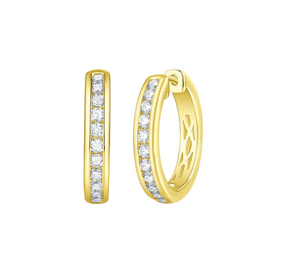 Essentia Channel 0.75 ct Lab Grown Diamond Earrings