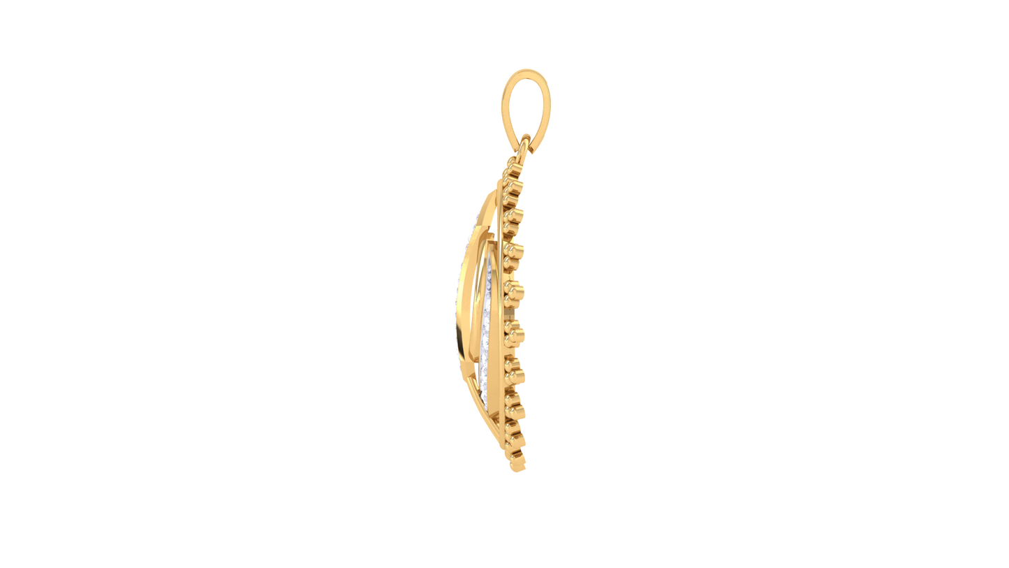 Devotional 0.19 ct Lab Grown Diamond Pendant Without Chain