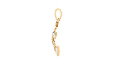 Devotional 0.17 ct Lab Grown Diamond Pendant Without Chain