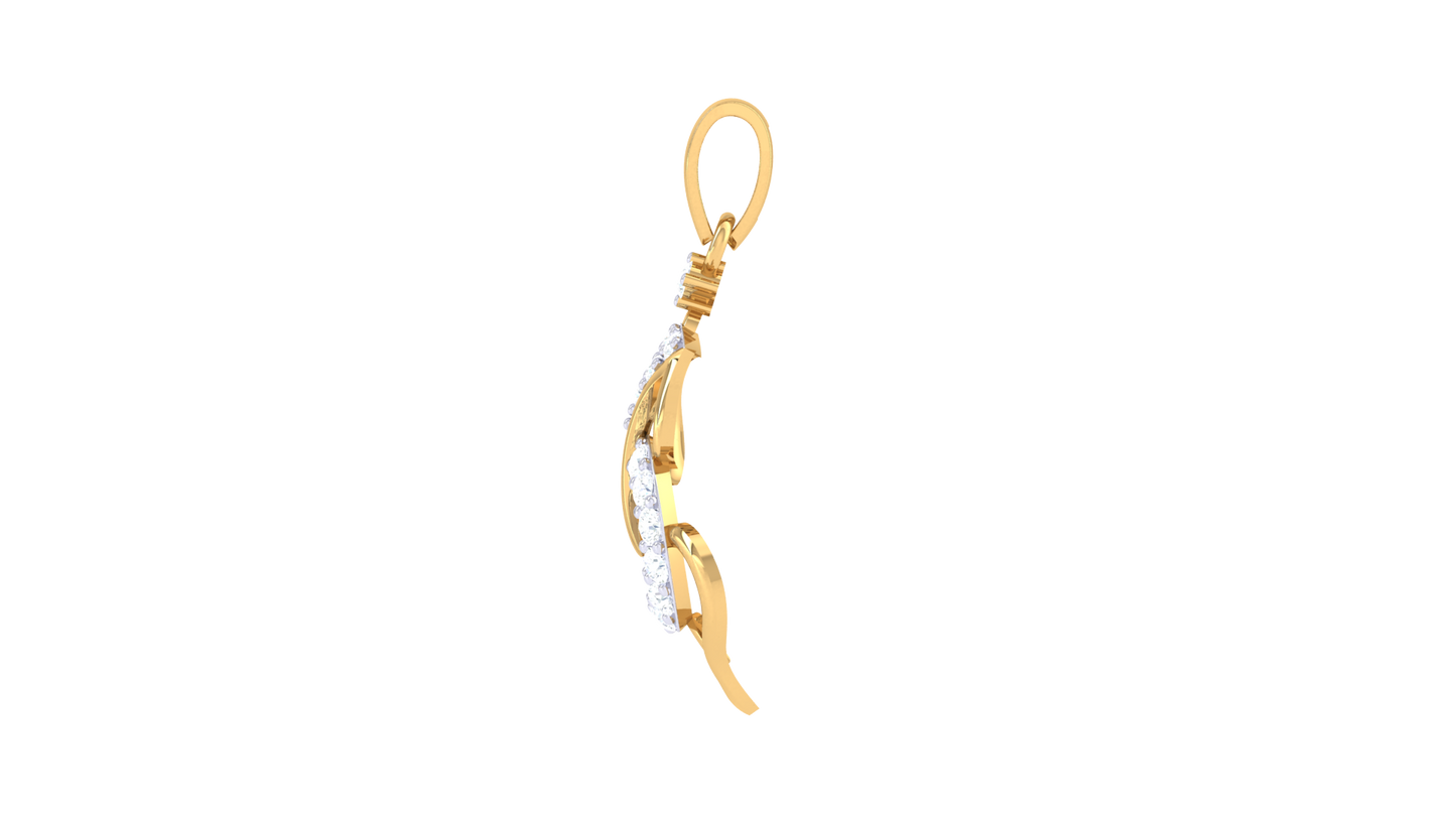 Devotional 0.18 ct Lab Grown Diamond Pendant Without Chain