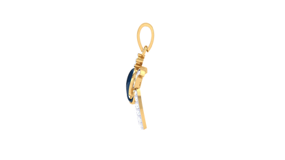 Devotional 0.15 ct Lab Grown Diamond Pendant Without Chain