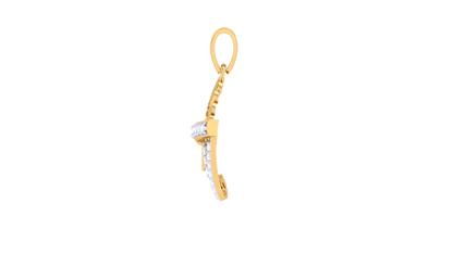 Devotional 0.11 ct Lab Grown Diamond Pendant Without Chain