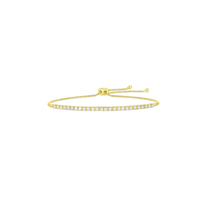 Essentia 0.96 ct Sleek Infinity Bracelet Lab Grown Diamond Bracelet