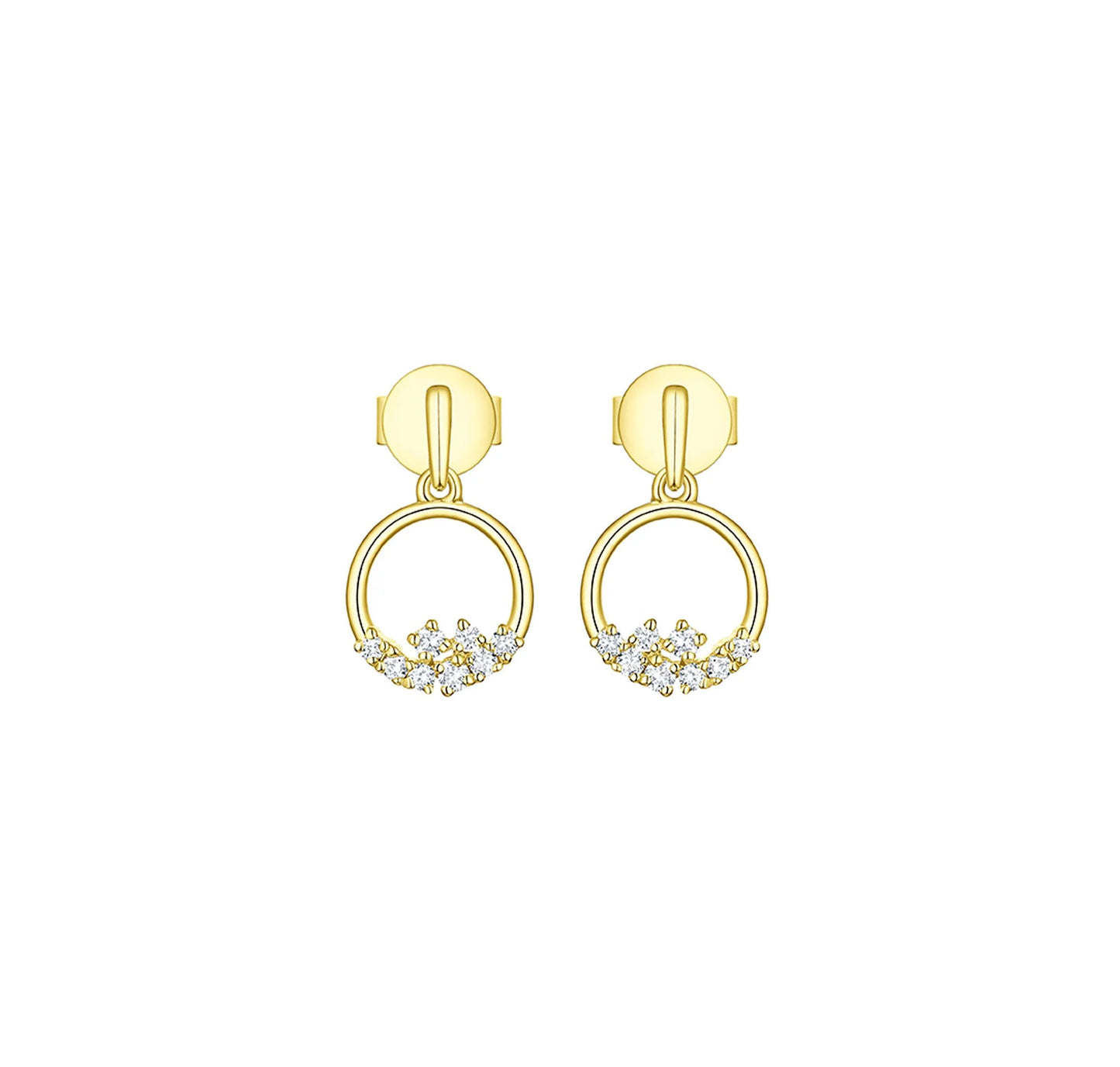 Stellar Sparkle 0.14 Lab Grown Diamond Earrings