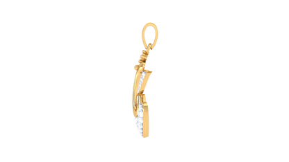 Devotional 0.33 ct Lab Grown Diamond Pendant Without Chain
