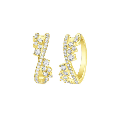 Stellar Sparkle 0.94 ct Lab Grown Diamond Earrings