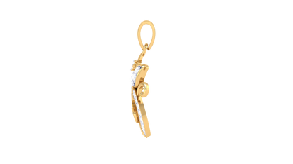 Devotional 0.14 ct Lab Grown Diamond Pendant Without Chain