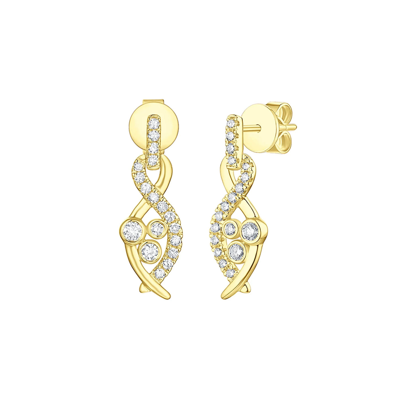 Sparkle 0.38 ct Lab Grown Diamond Earrings