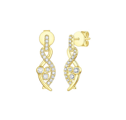 Sparkle 0.38 ct Lab Grown Diamond Earrings