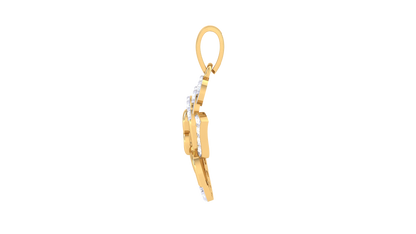 Devotional 0.19 ct Lab Grown Diamond Pendant Without Chain