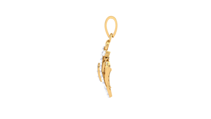 Devotional 0.26 ct Lab Grown Diamond Pendant Without Chain