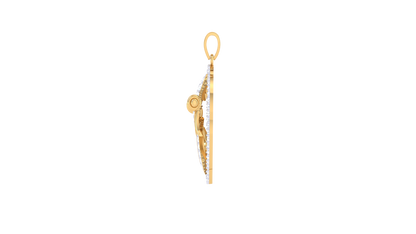 Devotional 0.54 ct Lab Grown Diamond Pendant Without Chain