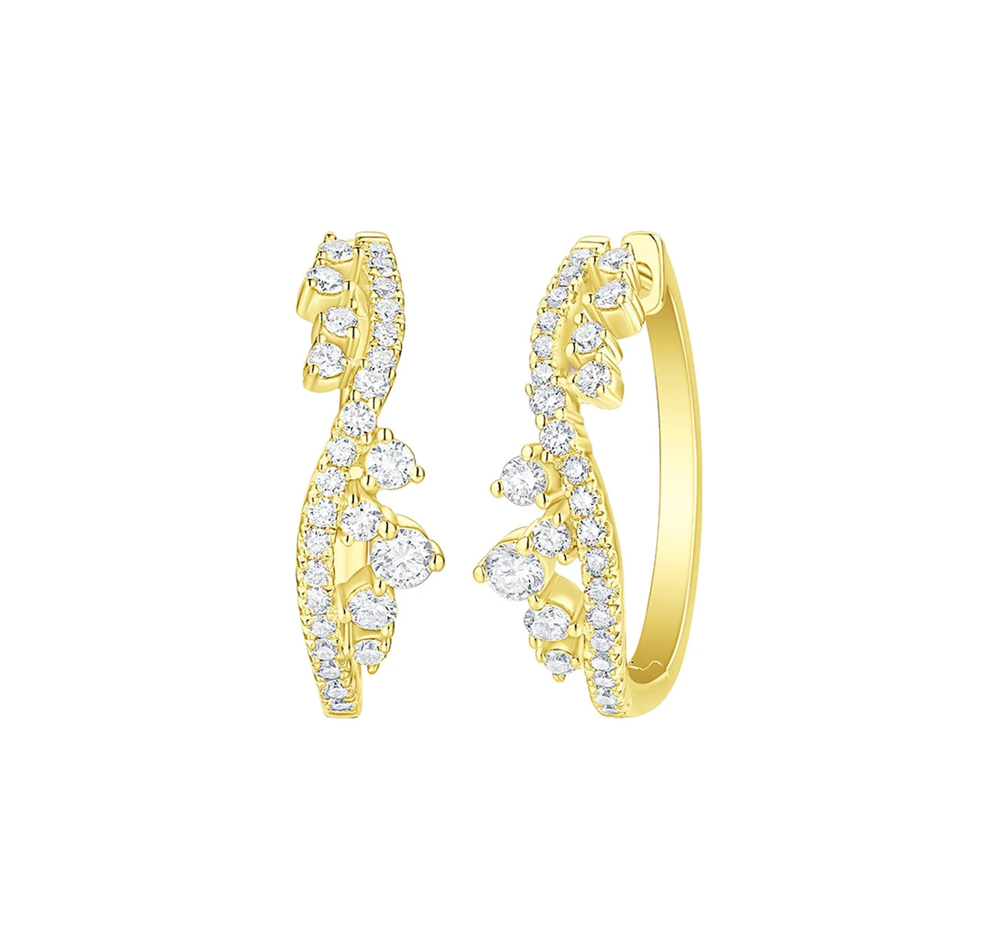 Stellar Sparkle 0.84 ct Lab Grown Diamond Earrings