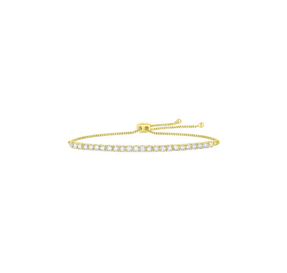 Essentia 1.60 ct Sleek Infinity Bracelet Lab Grown Diamond Bracelet