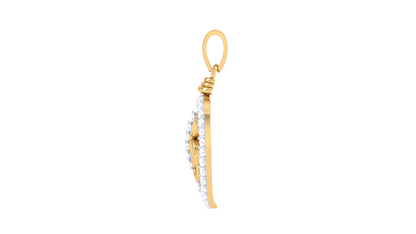 Devotional 0.28 ct Lab Grown Diamond Pendant Without Chain