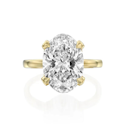 Solitaire Oval 1.50 ct Lab Grown Diamond Ring