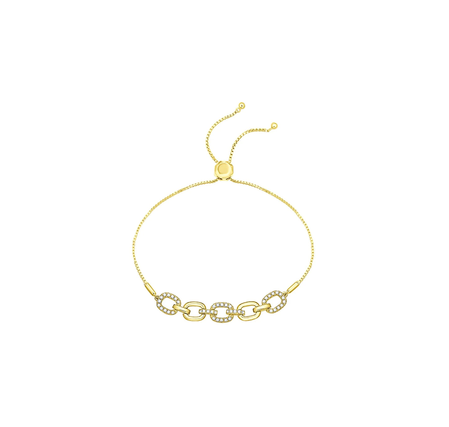 Essentia 0.33 ct Link Bracelet Lab Grown Diamond Bracelet