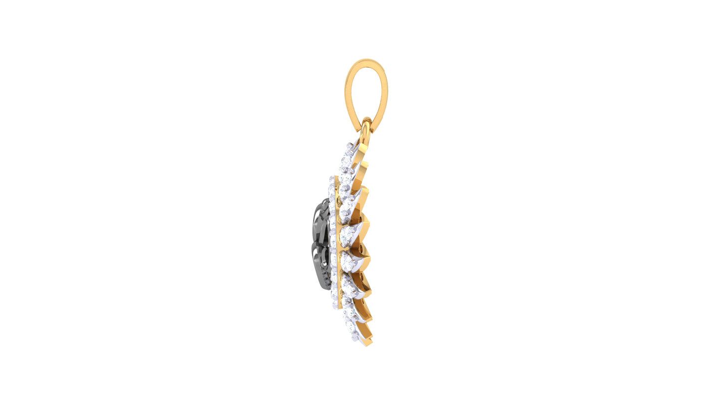 Devotional 0.29 ct Lab Grown Diamond Pendant Without Chain