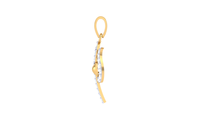Devotional 0.20 ct Lab Grown Diamond Pendant Without Chain