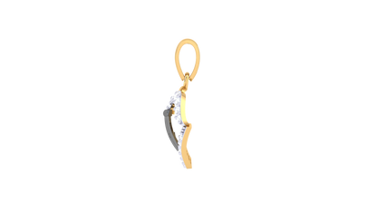 Devotional 0.14 ct Lab Grown Diamond Pendant Without Chain