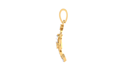 Devotional 0.24 ct Lab Grown Diamond Pendant Without Chain