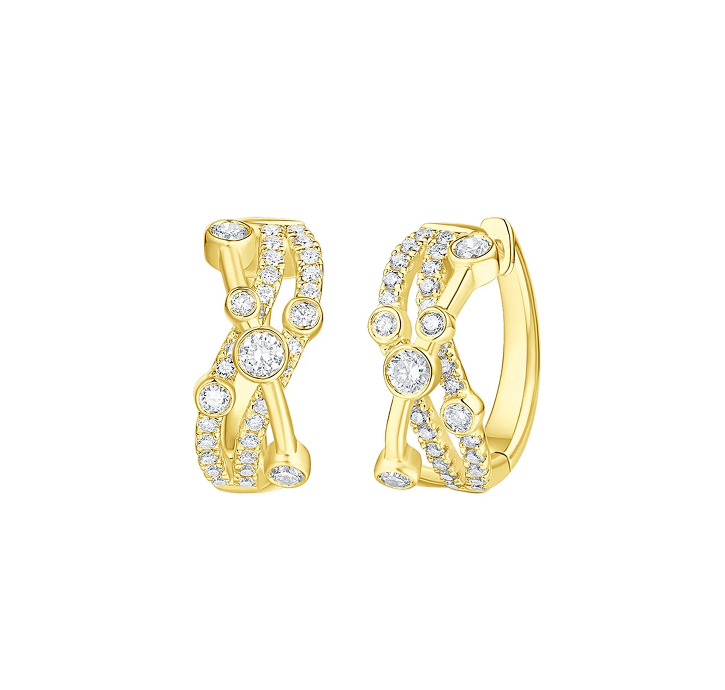 Sparkle 0.83 ct Lab Grown Diamond Earrings