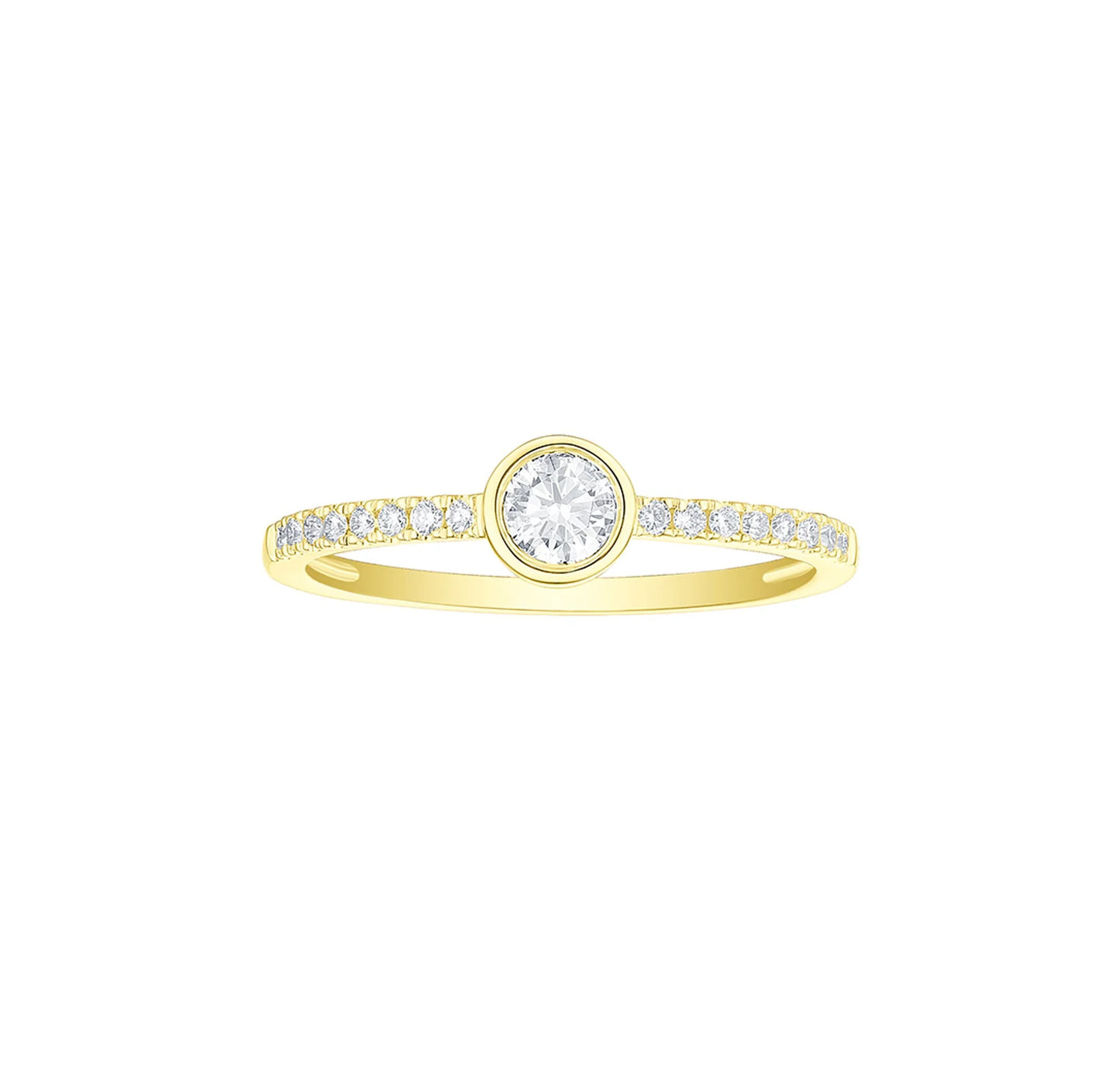 Essentia 0.34 ct Lab Grown Diamond Ring