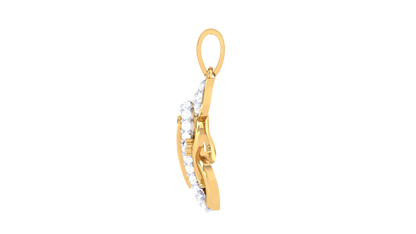 Devotional 0.20 ct Lab Grown Diamond Pendant Without Chain