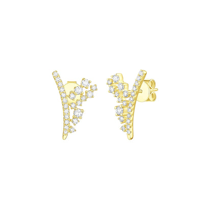 Stellar Sparkle 0.61ct Lab Grown Diamond Earrings
