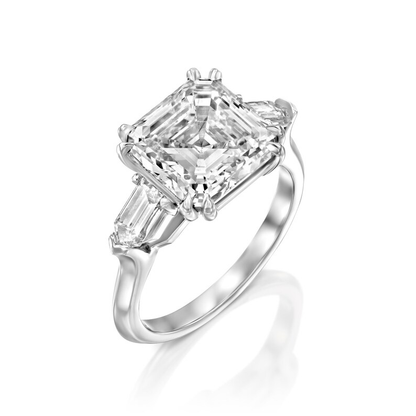 Solitaire Radiant 2.20 ct Lab Grown Diamond Ring