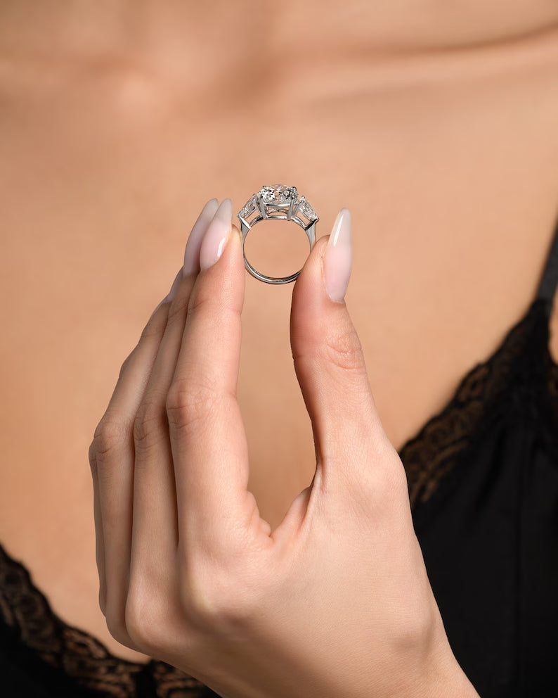 Solitaire Round 1.20 ct Lab Grown Diamond Ring