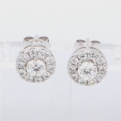 Essentia Glimmer 1.21 ct Lab Grown Diamond Earrings