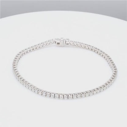Essentia 2.60ct Tennis Bracelet Lab Grown Diamond Bracelet