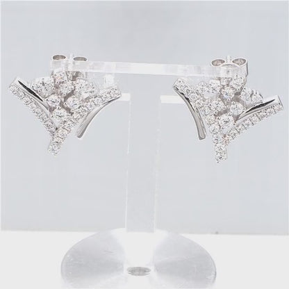 Stellar Sparkle 0.75 ct Lab Grown Diamond Earrings