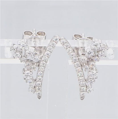 Stellar Sparkle 0.61ct Lab Grown Diamond Earrings