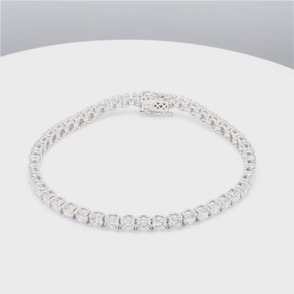 Essentia 7.40 ct Tennis Bracelet Lab Grown Diamond Bracelet