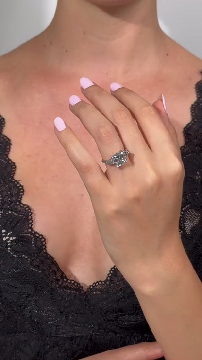 Solitaire Radiant 2.20 ct Lab Grown Diamond Ring