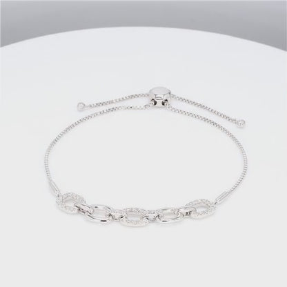 Essentia 0.33 ct Link Bracelet Lab Grown Diamond Bracelet