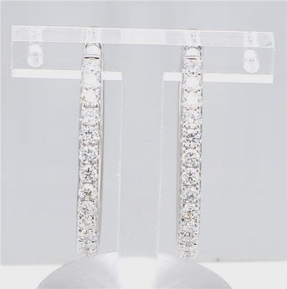 Essentia Classic 1.0 ct Lab Grown Diamond Earrings