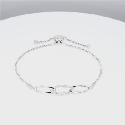 Essentia 0.13 ct Link Bracelet Lab Grown Diamond Bracelet